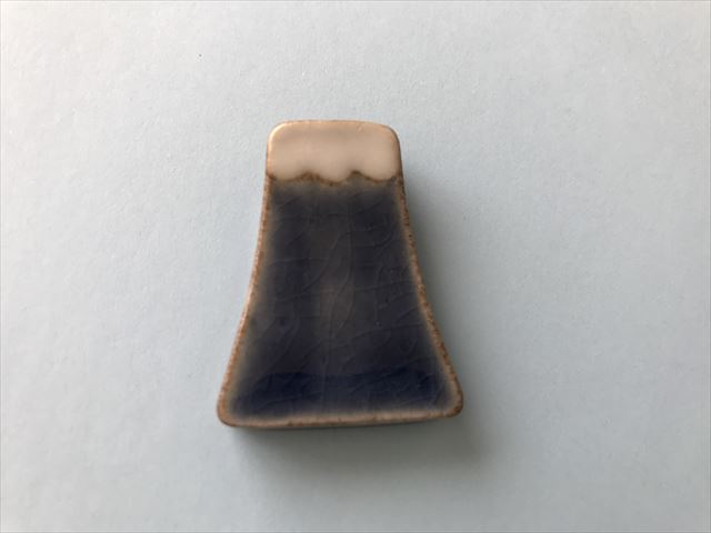 富士山（青）箸置きのみ・他の商品は含まれません☆（3.8×2.8×0.7cm）縁起物/箸置き集め/箸置き好き/はしおき/正月