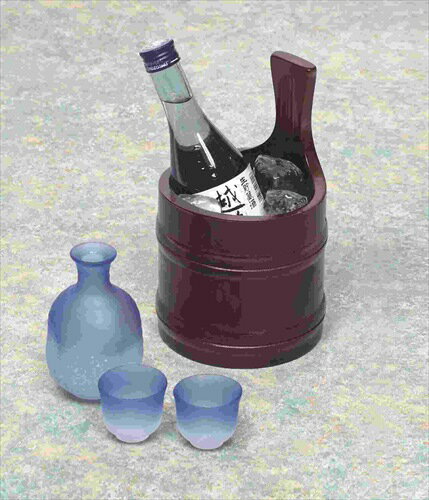 清酒クーラー　 竹　(白/茶2色)14×H13.5/23cm　※清酒クーラーのみの販売となります...