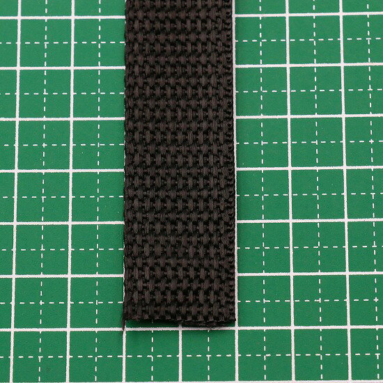PPテープ 10m巻き 厚さ1.2mm 20mm〜50mm幅 全5サイズ カバンテープ 手芸 テープ ブラック ポリプロピレン リプロン ショルダー ストラップ ベルト ナイロンテープ リプロンテープ 手芸用テープ 持ち手 リュック バンド ハンドメイド オススメ ランキング kukukoubou-10000105 ハンドメイド手芸 KUKU工房 サンプル画像2