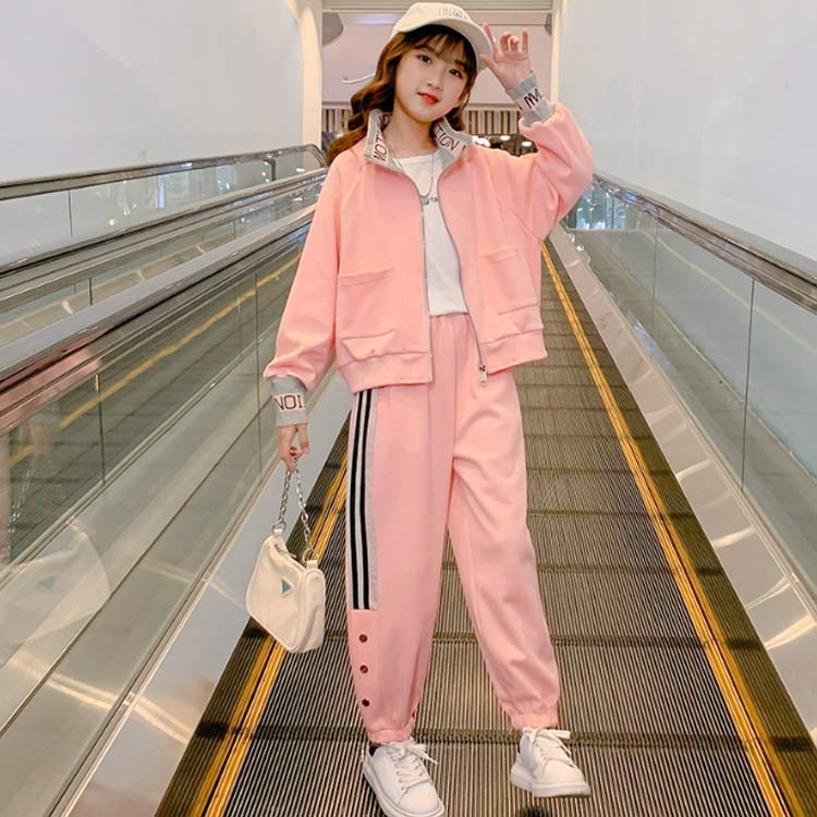 120－170cm 子供服 スウェット セットアップ キッズ 女の子 長袖 上下セット 春 秋...