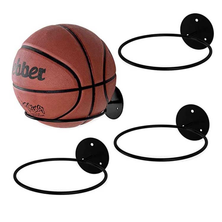 【3個セット】ボールホルダー ボール収納 壁掛け バスケットボール サッカーボール 収納 ラック ボールラック ボールスタンド ウォールディスプレイ 玄関 壁 2