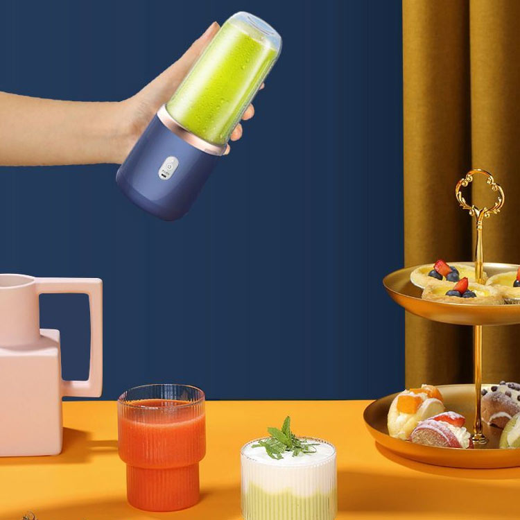 ミキサー ジューサー 1台多役 氷も砕ける 丸洗い可 携帯ジューサー 6枚刃 洗いやすい 小型 USB充電式 持ち運び ブレンダー スムージー スムージー 離乳食 プロテイン アウトドア 一人暮らし 6枚ブレード ハイパワー コードレス
