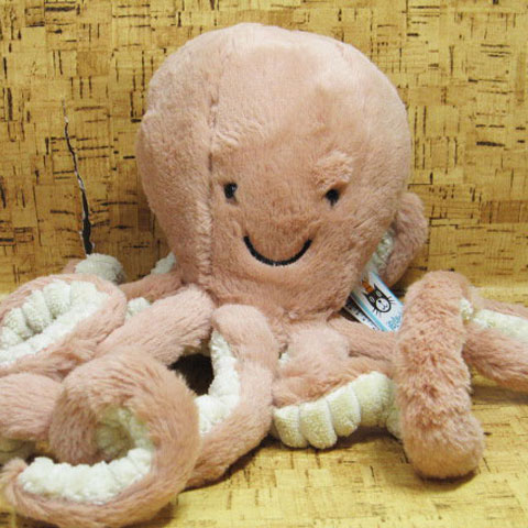 ジェリーキャット タコのぬいぐるみjellycat odell octopus little【あす楽対応】【正規品】