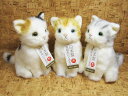 ネコのぬいぐるみ童心【日本製】ネコS 座【定型外郵便物対応商品】