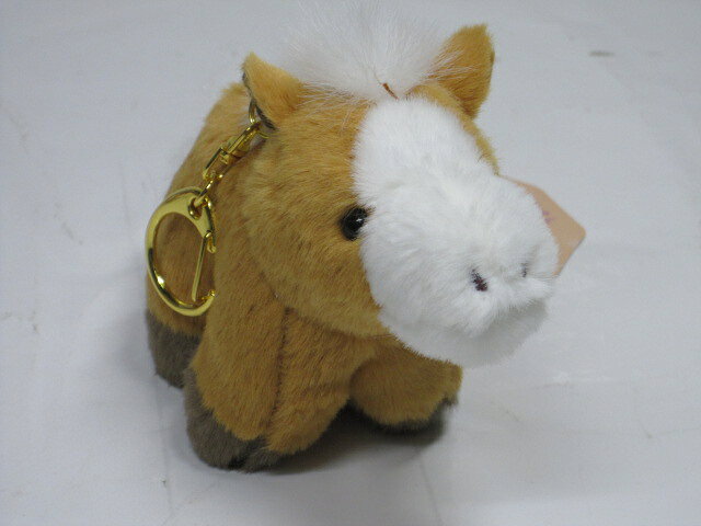 Horse - うまのぬいぐるみ干支ぽちゃ　うまのこキーチェーン　チャイロ【母の日】【プレゼント】【定型外郵便物対応商品】