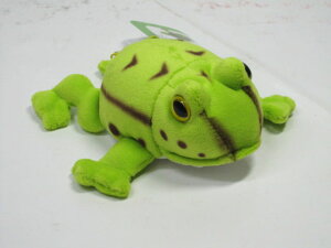 カエルのぬいぐるみTAKEOFF ANIMANIAベルツノガエル マグネット【ぬいぐるみ/プレゼント】【定型外郵便物対応商品】