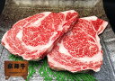 肉のくまざき 飛騨牛 リブロ—ス ステーキ 送料無料 国産 岐阜県産 冷凍 ブランド牛 300g×2 厚切り