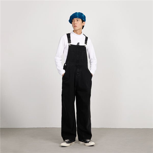 サロペット オーバーオール メンズ オールインワン ワイドパンツ サロペットデニムパンツ 長ズボン おしゃれ 春夏秋 バレンタイン 2023