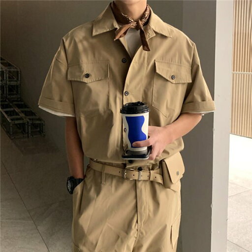 サロペット メンズ オーバーオール 半袖 作業服 作業着 スウェットパンツ 無地 つなぎ ロング丈 春服 夏物 リゾート バレンタイン 2023