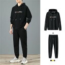 パーカー メンズ 上下セット パーカー セットアップ 長袖 トップス スウェット フード付き パーカー トレーナー 秋服 トップス バレンタイン 2023