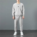 トレーナー メンズ 上下セット パーカー セットアップ スウェット 秋服 トップス トレーナー パーカー 長袖 トップス バレンタイン 2023