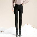 暖パン デニムジーパン デニムパンツ レディース あったかスキニーパンツ ボトムス パンツ 暖パン 秋冬 厚手 暖かい 美脚 シンプル 秋 冬 美脚 美尻 バレンタイン 2023 プレゼント(4)