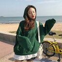 韓国 トレーナー パーカー トップス 長袖 ストリート風 ダーク系 ファッション レディース カップル服 ダンス カジュアル 春 夏秋 ゆるい 原宿 衣装 バレンタイン 2023 プレゼント(4)