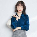 ブラウス シャツ レディース 無地シャツ カジュアルシャツ シャツブラウス 女性 開襟 デザイン Vネック 事務服 就活 ゆったり 春夏 バレンタイン 2023 プレゼント
