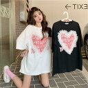 半袖tシャツ レディース ビッグtシャツ 白tシャツ ロゴプリント クマ 可愛い ゆったり カットソー 半そでTシャツ ゆるカットソー 夏服 肌着 リゾート バ...