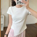 半袖tシャツ レディース Tシャツ 半袖 夏 トップス Uネック 白tシャツ 半袖tシャツ 無地 カットソー 半そでTシャツ カットソー 夏服 肌着 リゾート バレンタイン 2023 プレゼント