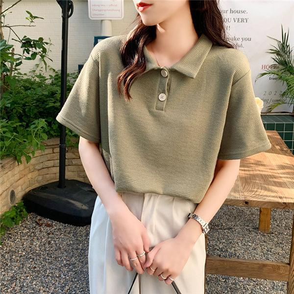 半袖tシャツ レディース 韓国風 tシャツ 白tシャツ 半袖 半袖 カジュアル Tシャツ お洒落 カットソー 半袖tシャツ 40代ファッション 女性 夏 バレンタイン 2023 プレゼントのサムネイル