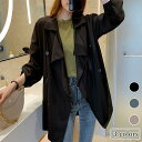 春コート 薄手 レディース スプリングコート ゆったり トレンチコート 春 アウター 秋 カーディガン 薄手コート 秋コート オフィス プレゼント