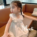ワンピース キッズ 子供服 女の子綿春夏 白キッズワンピース レースワンピース チュール 子供ドレス ジュニア お姫様 おしゃれ 可愛い カジュアル 新品