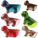 犬服 レインコート 犬用レインコート 大型犬 ペット ドッグウェア レインカバー 雨着 雨具 防水 犬用 犬の服 ポンチョ型 半透明 フード付き 梅雨