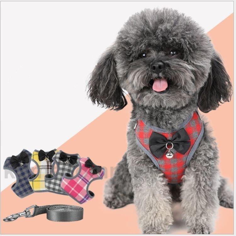 【P20倍】ハーネス リード セット ペット用品 猫 小型犬 中型犬 散歩 可愛い お洒...
