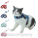 ハーネス リード 猫用 ベスト ペット 通気性 リード ハーネスセット ドッグラン お散歩 ベスト型 リボン 胴輪 脱着簡単 衝撃吸収 外出 お洒落 安全