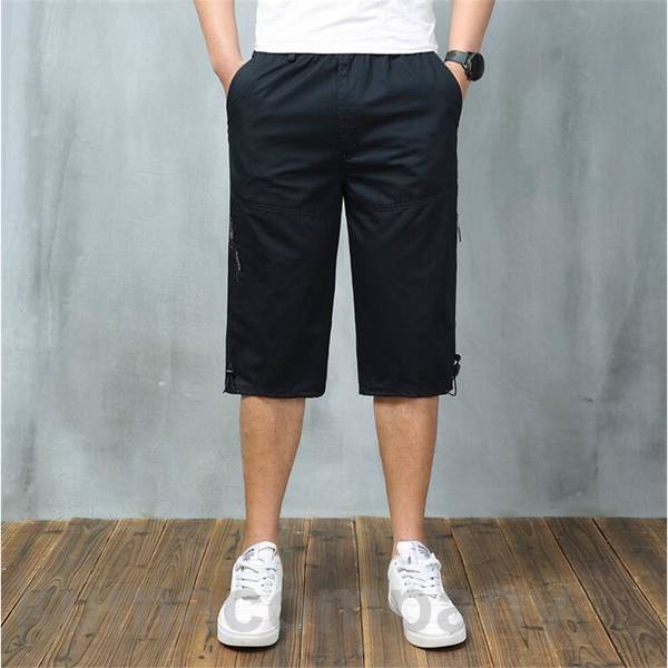 カーゴパンツ メンズ 夏 作業着 ハーフ ゆったり 七分丈 太め ハーフパンツ メンズ カーゴパンツ 半パン カジュアルパンツ 夏用 20代 30代 40代