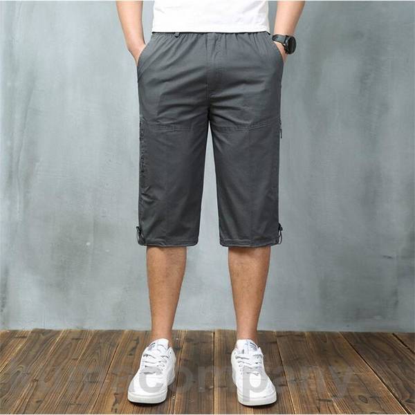 カーゴパンツ メンズ 夏 作業着 ハーフ ゆったり 七分丈 太め ハーフパンツ メンズ カーゴパンツ 半パン カジュアルパンツ 夏用 20代 30代 40代