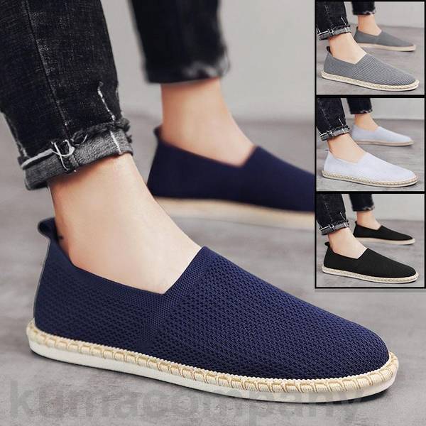 ローファー スニーカー 麻靴 メンズ エスパドリーユ メッシュシューズ 通気シューズ スリッポン カジュ..