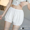 ペチコート レディース 夏新作 パンツ レース リボン ドット ペチパンツ ショート 涼しい 静電気防止 汗取りインナー 下着 見せパン 大きいサイズ 透けc