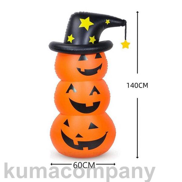 倒れない だるま カボチャ風船 ホームデコレーション用小物 ハロウィン 装飾 イベント 幽霊 庭園飾り 仮装パーティー 舞台道具