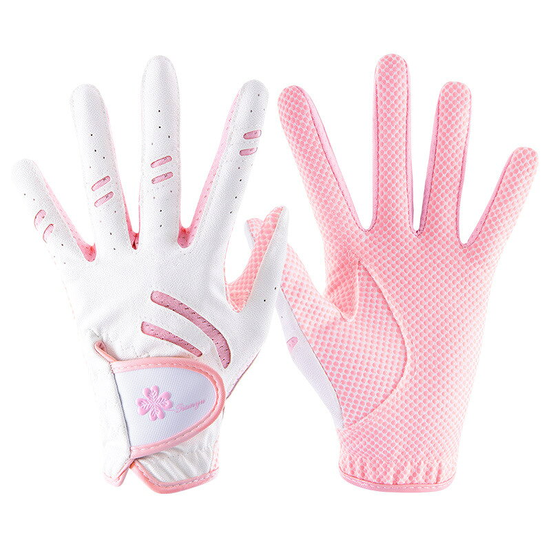 ＼スーパーセール50％OFF／子供用 ゴルフグローブ 両手用 ゴルフ 練習用品 滑り止...