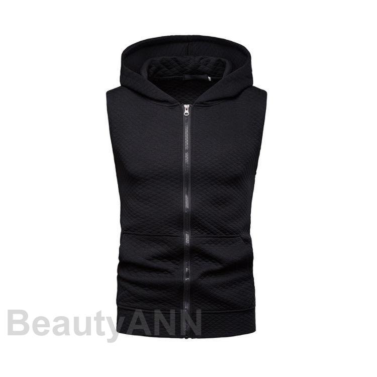 パーカー メンズ ノースリーブ パーカー フード付き スウェットベスト スポーツウェア タンクトップ 薄手 トップス 無地 プルオーバー カジュアルベスト トレー プレゼント ギフト 春 春服 春物