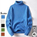 タートルネック ニット セーター メンズ 5カラー選べる 長袖 トップス カットソー 秋 秋服 秋物 冬 冬服 冬物 メンズニット ゆったり おしゃれ 誕生日 ...