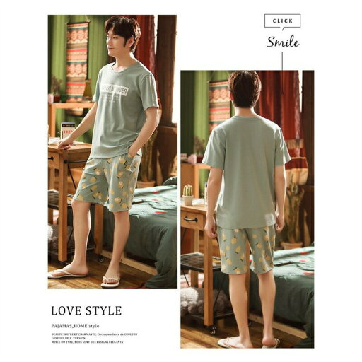 パジャマ レディース/メンズ 男/女 夏 半袖 寝巻き 部屋着 ペア ワンピース オシャレ きれいめ ルームウエア ゆったり 大きいサイズ お揃い ユニセックス ナイトウェア メンズ レディース 通年用 春 秋 冬 大きいサイズ