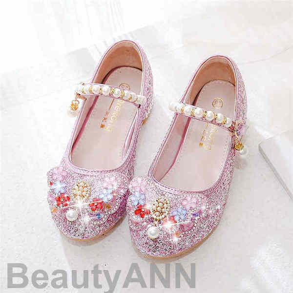 新生活 子供靴 女の子 フォーマルシューズ キッズ シューズ キッズ靴 可愛い 花 滑り止め キラキラ ピアノ発表会 靴 フォーマルシューズ ダンス靴 ヒールカジュアルシューズ フォーマル靴 結婚式 卒業式 パーディー 七五三 入学式 2