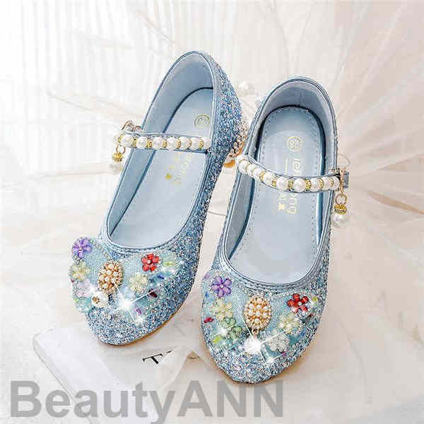 新生活 子供靴 女の子 フォーマルシューズ キッズ シューズ キッズ靴 可愛い 花 滑り止め キラキラ ピアノ発表会 靴 フォーマルシューズ ダンス靴 ヒールカジュアルシューズ フォーマル靴 結婚式 卒業式 パーディー 七五三 入学式 3