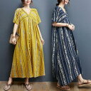 リゾートワンピース シャツワンピース 夏 半袖 マキシ 大きいサイズ ワンピース きれいめ ロングワンピース プリント マキシワンピ レディース サマードレス ...