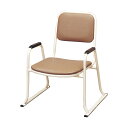 「日本製」本堂用お詣り椅子 スチール製 肘付き お詣り椅子 SH-300E パイプ椅子 寺院用椅子 本堂椅子 寺院仏具 国産品