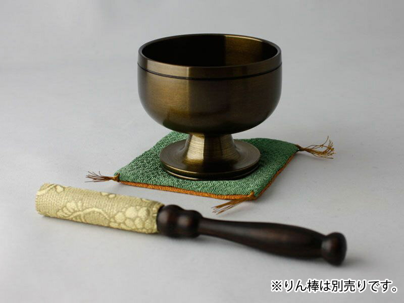 【おりん】 高台リン 色付 遊亀 2.5寸/おりん 仏壇用おりん お鈴 高級おりん 本格...