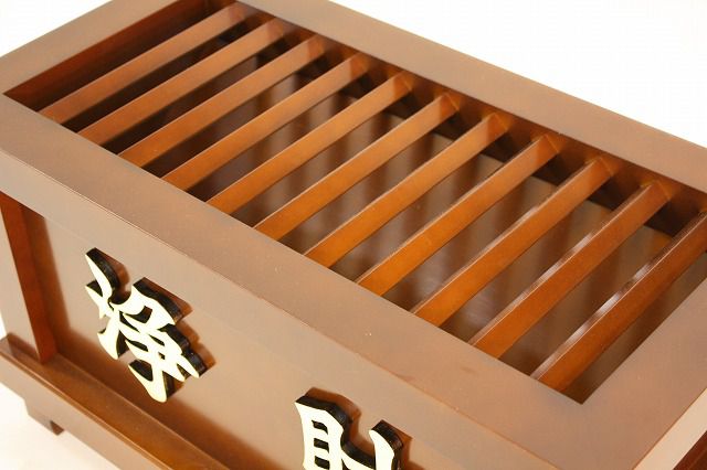 賽銭箱 欅風 幅6尺 ※屋外使用不可/さい銭箱...の紹介画像2