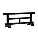 結界【寺院用仏具】木製 結界【黒塗】 幅3尺(90cm)(4671-0300)