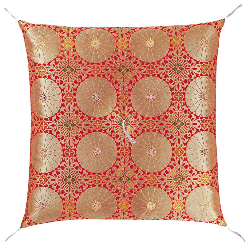 仏壇 座布団 御前座布団 「レピア 赤」 No.27/座布団 仏間用座布団 仏前座布団 お寺様用座布団 寺院用座布団 法事 お坊さん お寺さん 住職