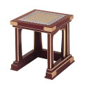 導師用椅子 朱塗面金箔押 金具付 (1452-0000)