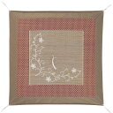 夏用座布団 天然い草使用 「花音・紫織」 No.38/座布団 仏間用座布団 仏前座布団 お寺様用座布団 寺院用座布団 法事 お坊さん お寺さん 住職