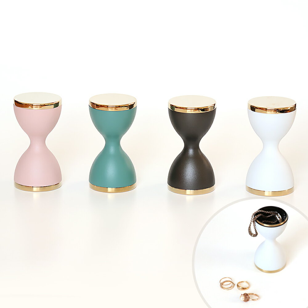 ミニ骨壺【永遠の時計】（ピンク・ホワイト・ブラック・グリーン） 仏具 国産 日本製 終活 エンディン..