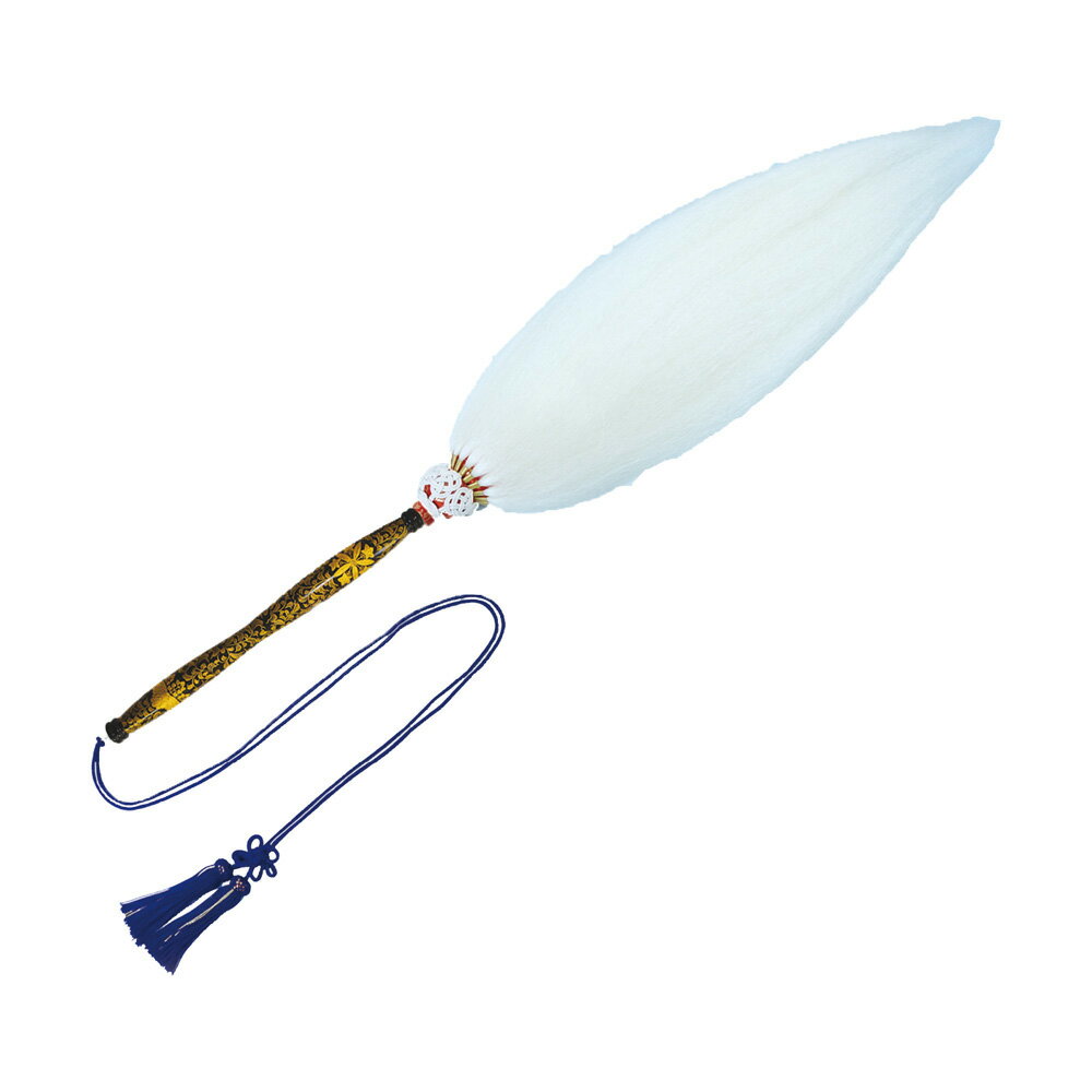 Rakuten - 京型払子 本漆唐草沈金両山紋入柄 正絹房付(紫) (5124-0120) ※受注生産品