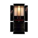 仏壇 モダン仏壇 「桜花」 16×46号 (v13-135-1)/家具調仏壇 モダン仏壇 床置き 仏壇台付き リビング 仏壇 上下セット モダン 送料無料