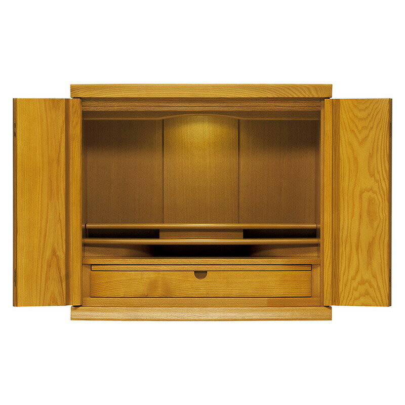 国産仏壇 「アスコンカ」 ライト色 18号 （v13-096-1）/家具調仏壇 モダン仏壇 ミニ仏壇 小型仏壇 モダ..