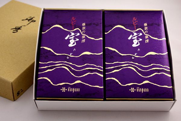 Rakuten - 【進物線香2箱セット】【紙箱入】 宝シリーズ【ルビー】 【お線香 お供え物 贈答用 ギフト用】 【楽ギフ_包装】【楽ギフ_のし宛書】